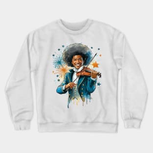 Joseph Bologne young violinist Crewneck Sweatshirt